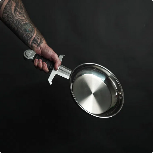 Eggscalibur ™ 24 - Sword Frying Pan by Cook Warriors