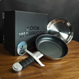 Eggscalibur Sword Handle Frying Pan buy now Cook Warriors